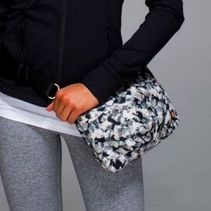 lululemon athletica Black and White Crossbody Bag